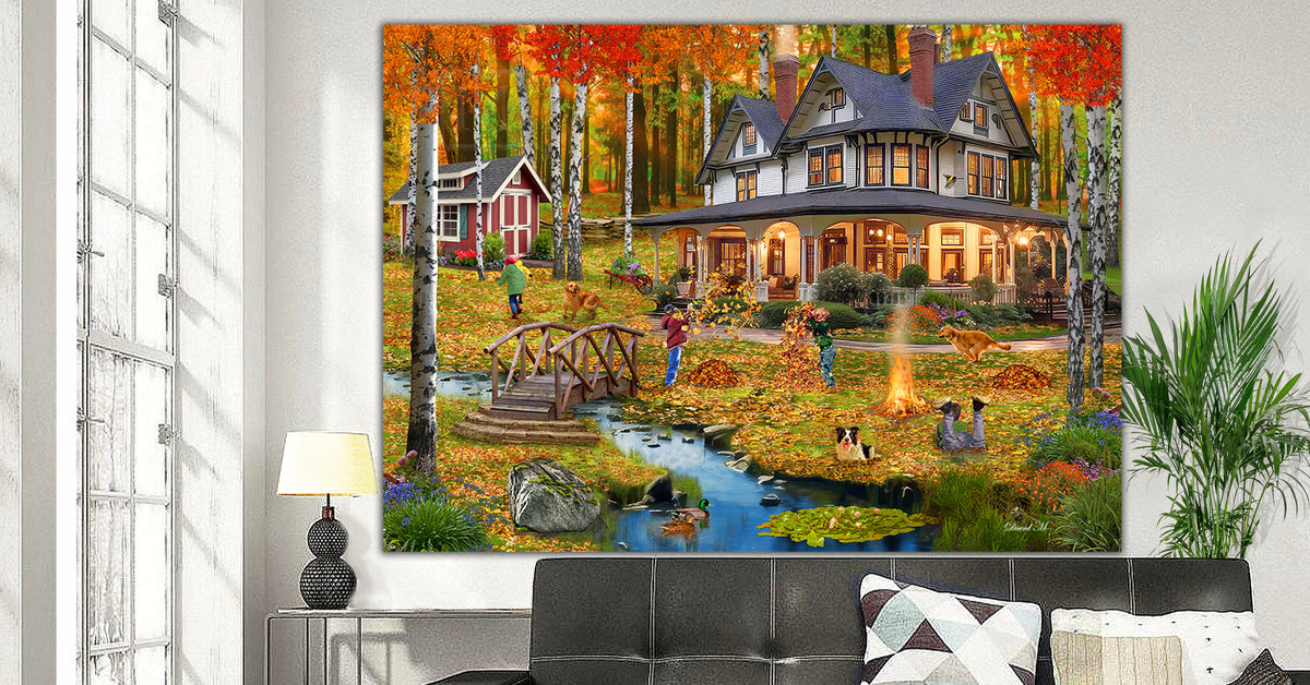 Autumn Leaves Order Options Here – Art of David Maclean