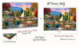 Al Fresco, Italy   _______________________________    Order Options Here