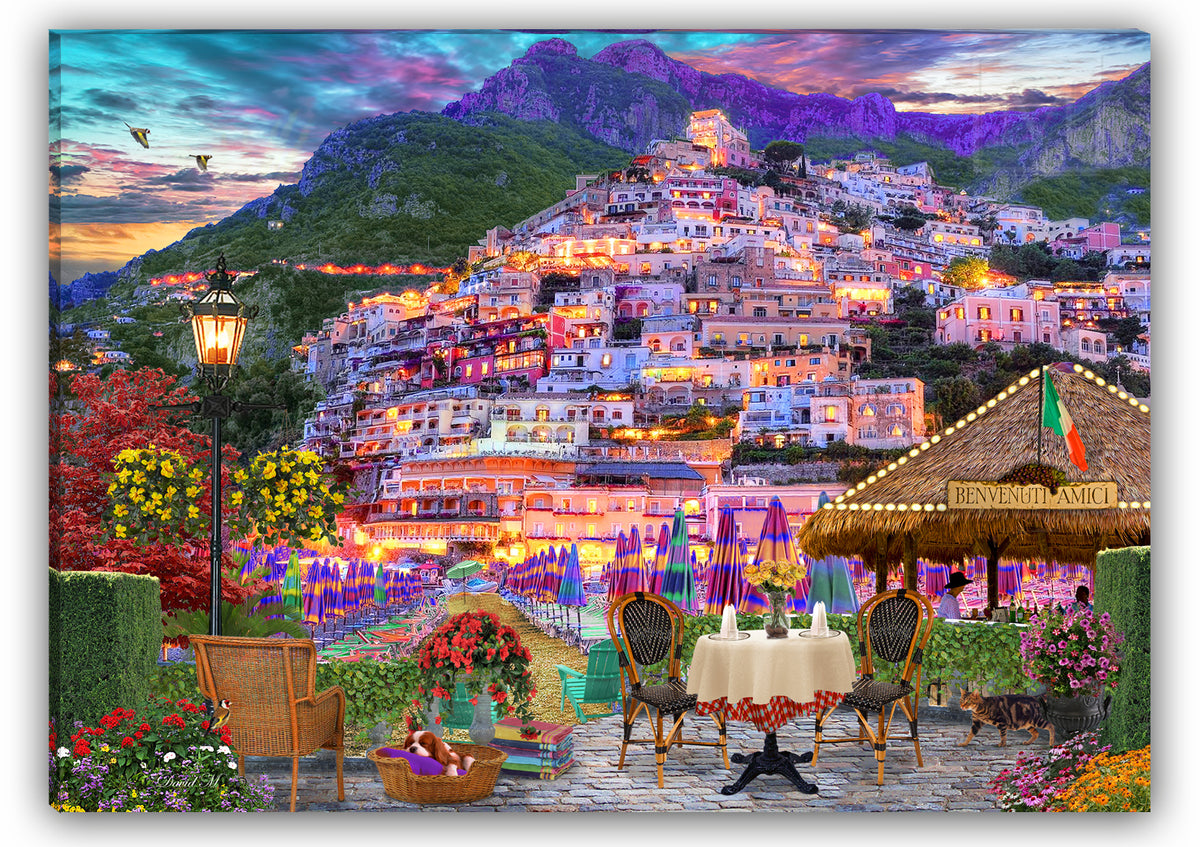 Amalfi Coast Order Options Here – Art of David Maclean