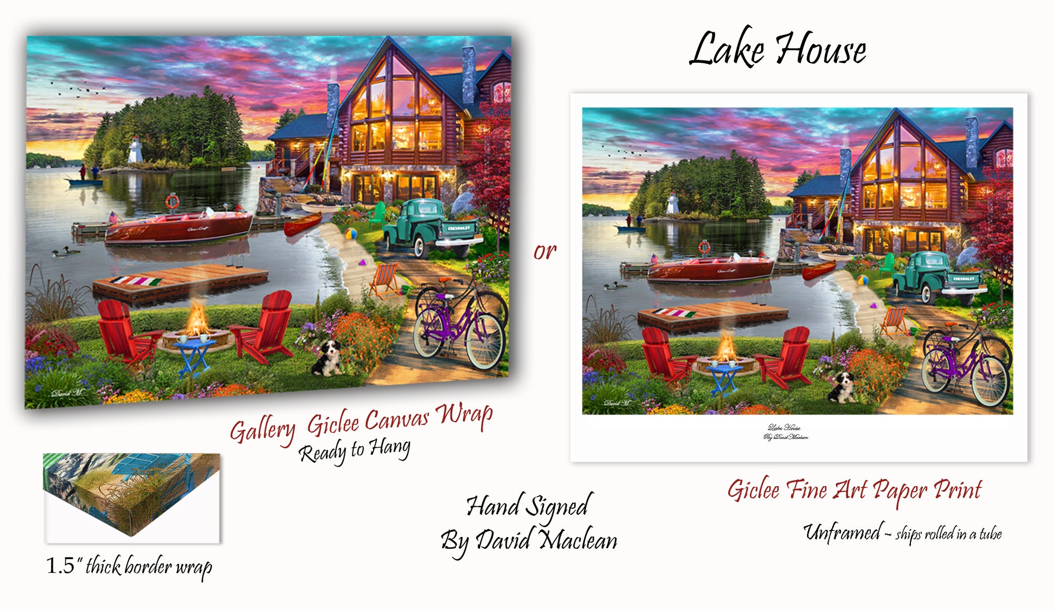 Lake House  ________________________ Order Options Here