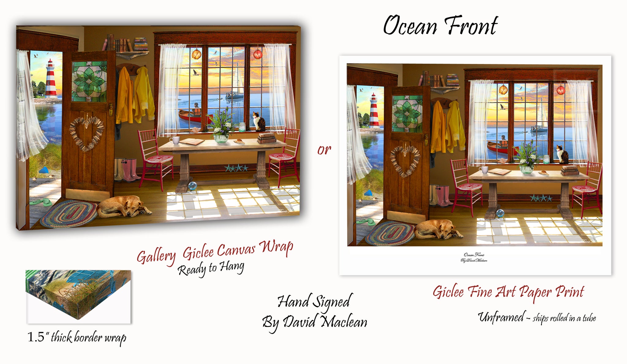 Ocean Front _____________________ Order Options Here