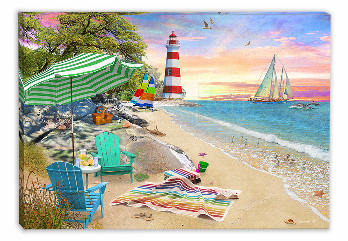 Seaside Beach Order Options Here – Art of David Maclean