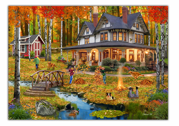 Autumn Leaves Order Options Here – Art of David Maclean