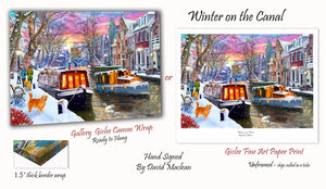 Winter on the Canal  _________________Order Options Here