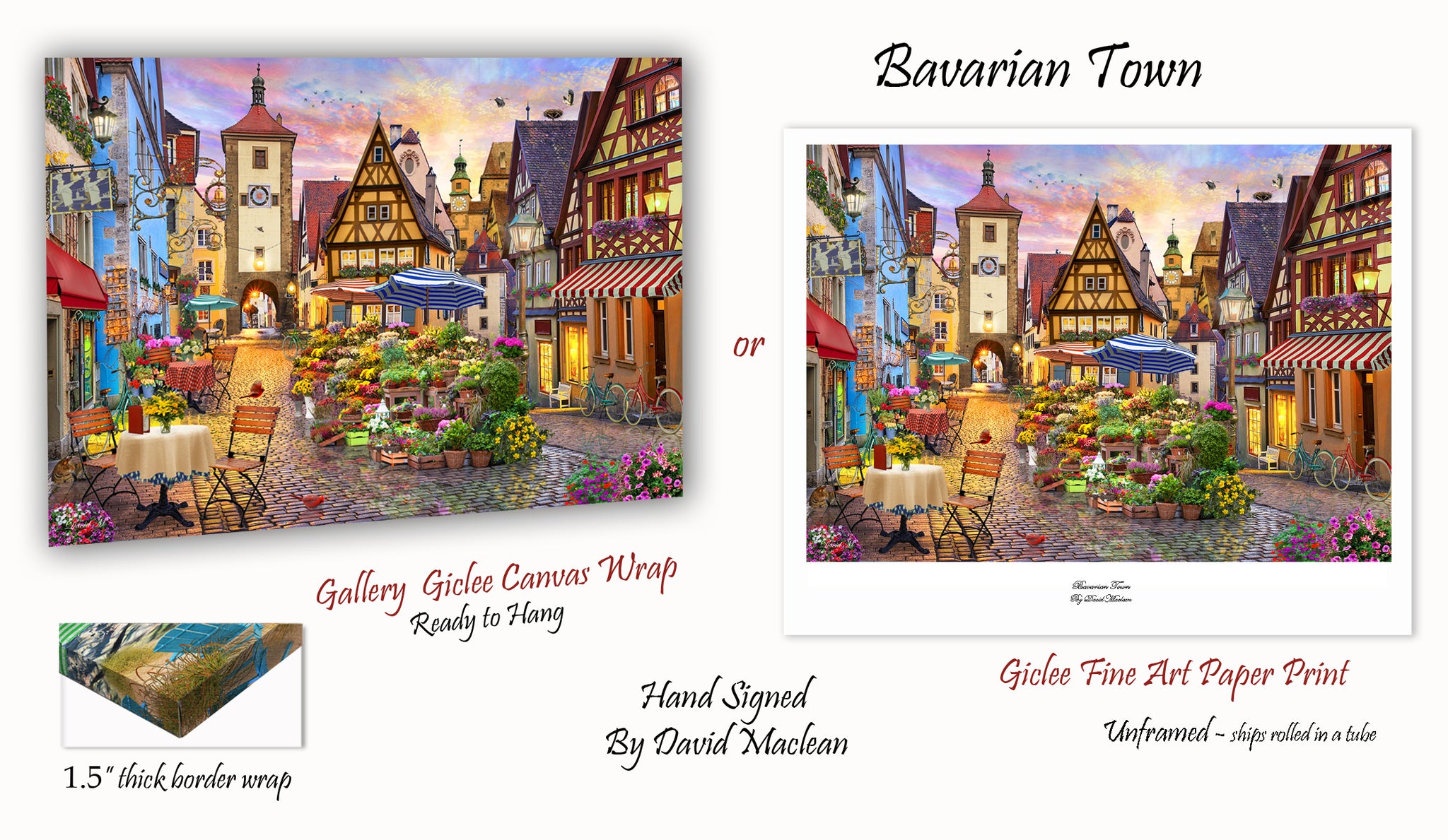 Copy of Copy of Bavarian Town  _________________________________ Order Options Here