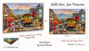 Cable Cars, San Francisco   _____________________    Order Options Here