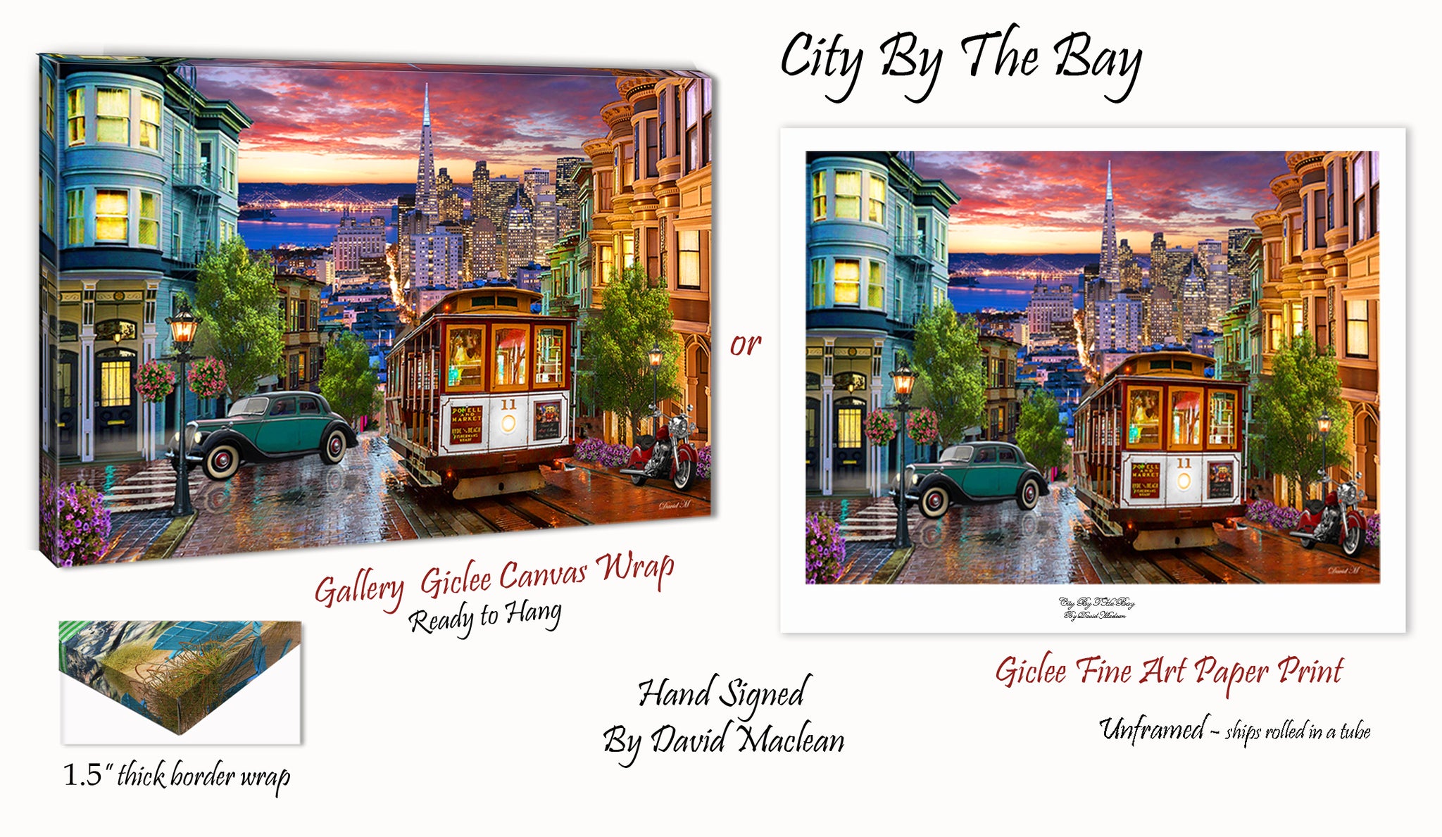 City By The Bay  ________________________ Order Options Here