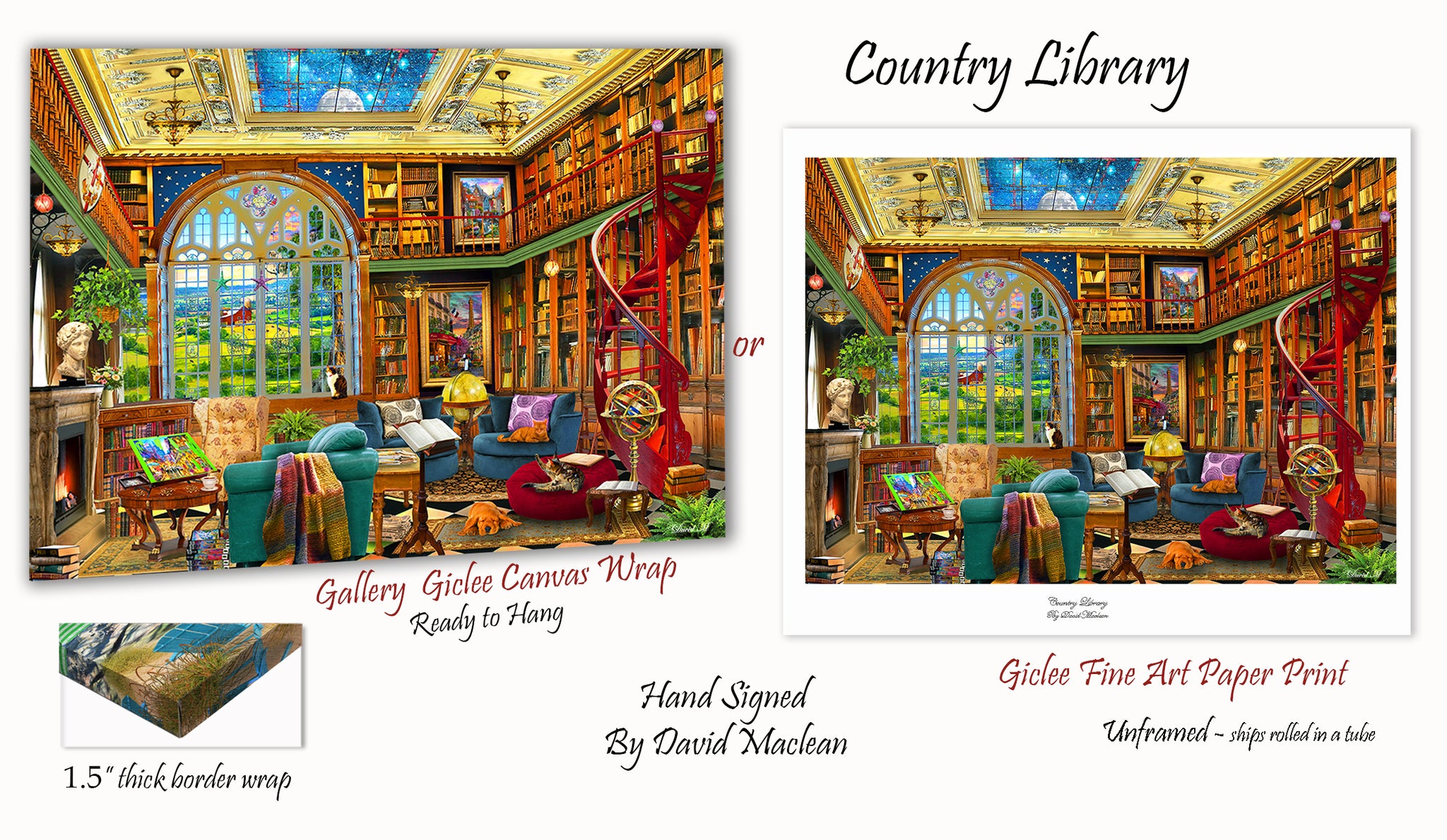 Country Library  _______________________________    Order Options Here