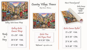 Country Village, France   ______________________ Order Options Here