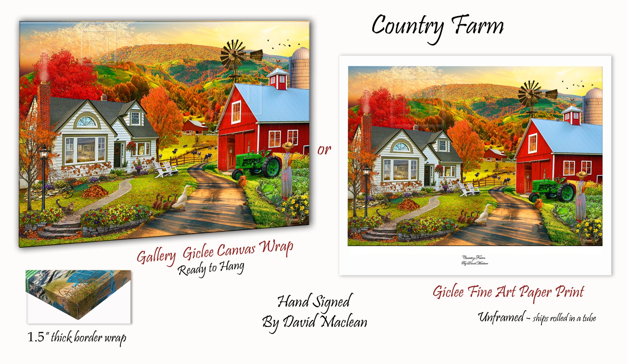 Country Farm  ________________________ Order Options Here