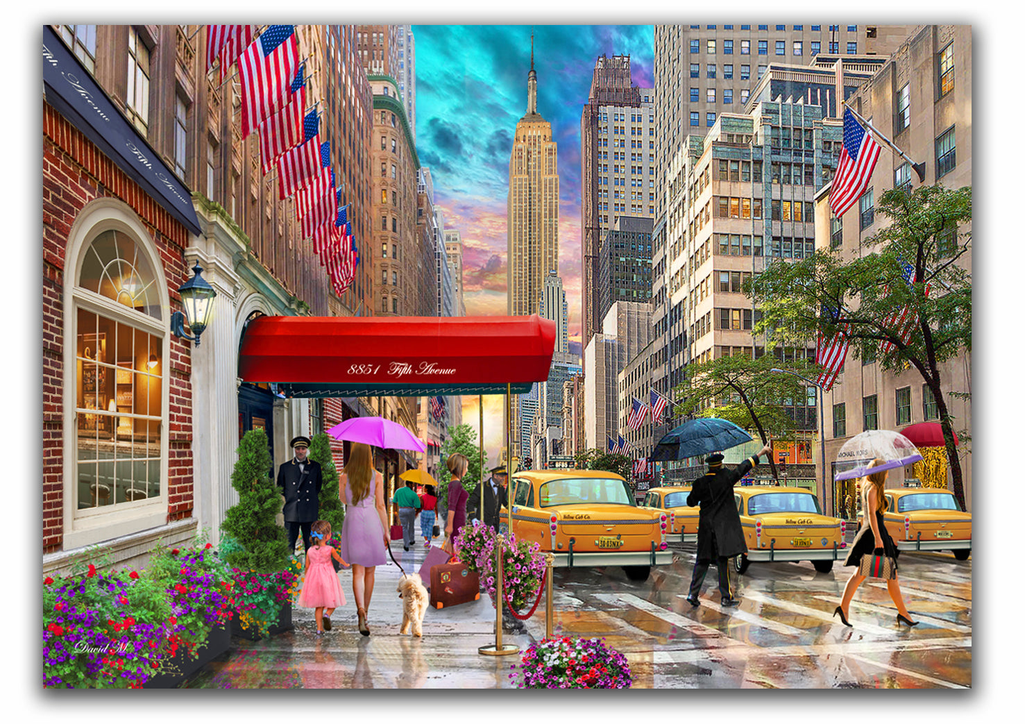 Fifth Avenue, NYC Order Options Here – Art of David Maclean