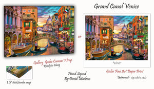 Grand Canal, Venice  ________________________ Order Options Here