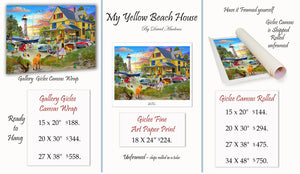 My Yellow Beach House ________________________ Order Options Here