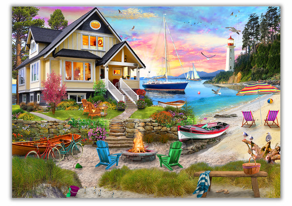ケルフィリー「The Road to the Beach」版画 風景#423-1 SeashoreGetawaymain_grande.jpg