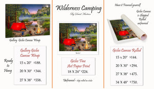 Wilderness Camping  ________________________ Order Options Here