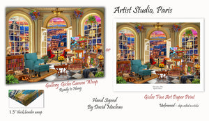 Artist Studio, Paris  ________________________ Order Options Here