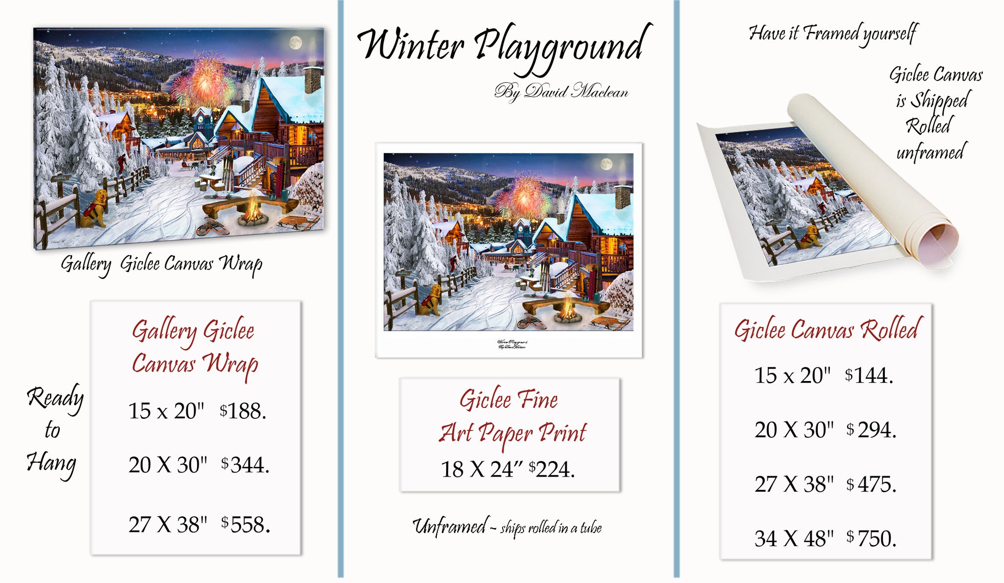 Winter Playground  ________________________ Order Options Here